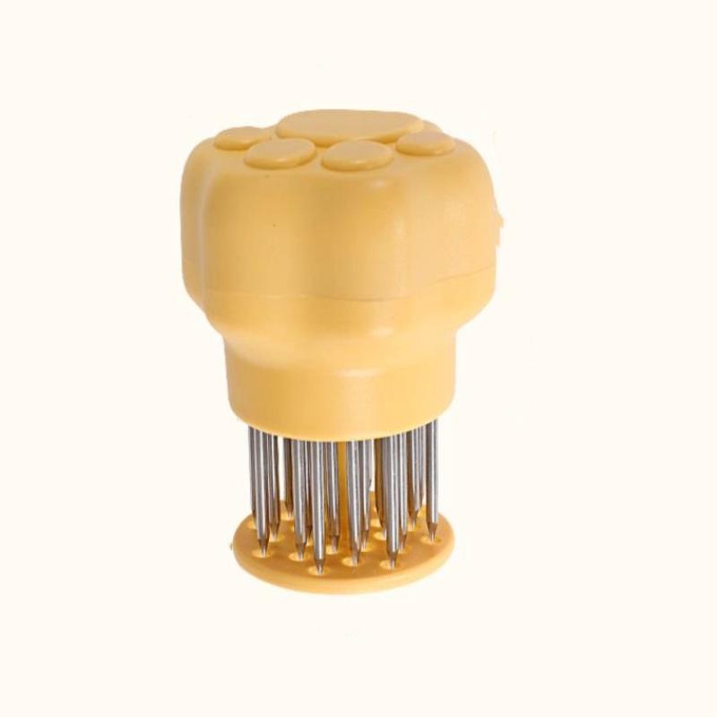 Stainless Steel Cat'S Paw Shape Meat Tenderizer Tender Meat Needle Meat Tenderizer Tool With Needle Meat Hammer Cooking Tool