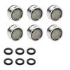 Water Saving Faucet Tap Aerator Replaceable Filter Mixed Nozzle M18/M28 Thread Bathroom Faucet Bubbler Bathroom Parts