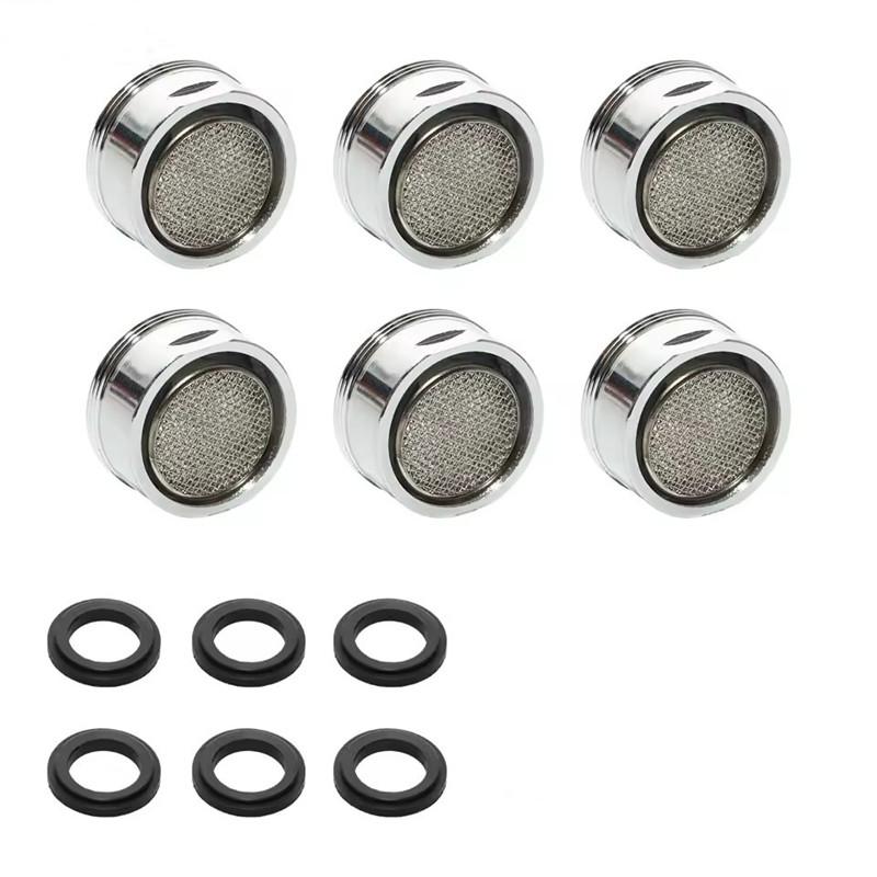 Water Saving Faucet Tap Aerator Replaceable Filter Mixed Nozzle M18/M28 Thread Bathroom Faucet Bubbler Bathroom Parts