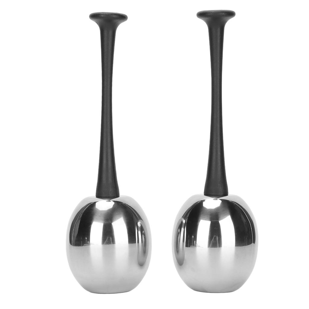 2pcs Facial Ice Globes Stainless Steel Facial Massage Reduce Puffiness Eliminate Fine Lines Ice Globes for Facial Skin