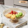 Luxury High-Footed Fruit Bowl & Snack Platter