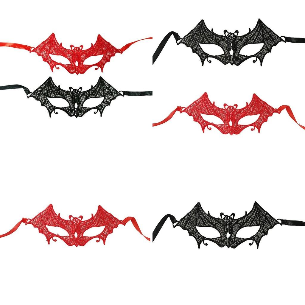 Solid Color Style Lace Mask With Mesh Fabric For Role Play Party Accessories