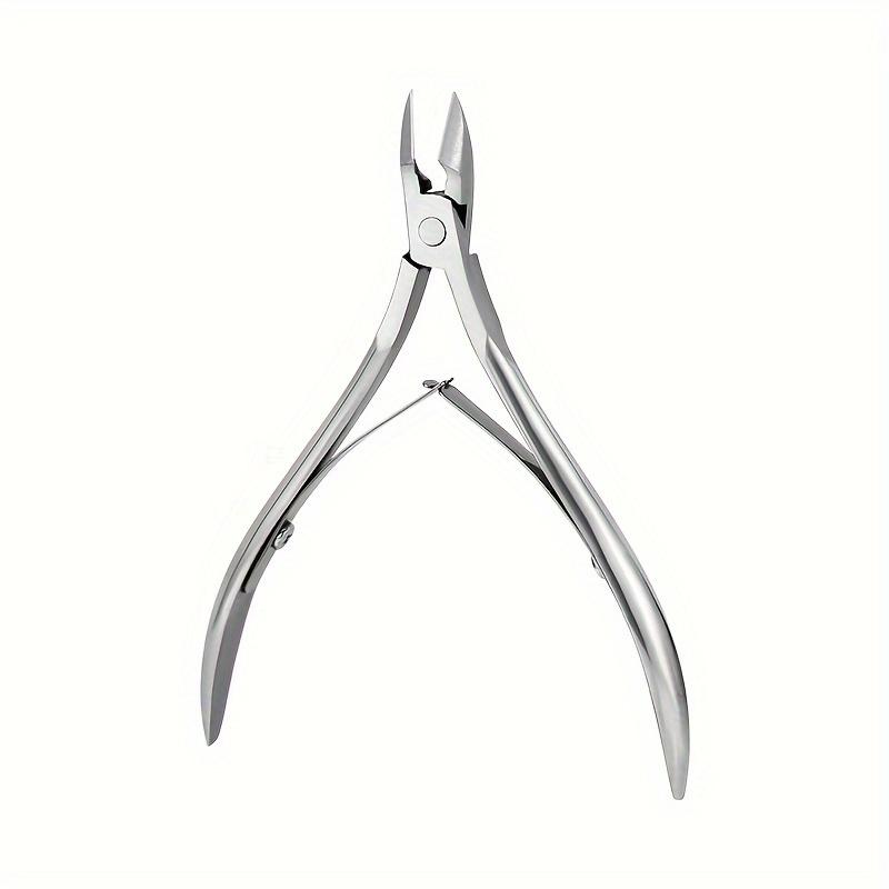 1/4pcs Cuticle Nippers And Cutter Kit,Toenail File,Nail Polish Remover,Cuticle Pusher Trimmer,Stainless Steel Manicure Tools
