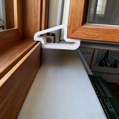 Thickened Window Stopper Anti Slip Design Durable Plastic for Door and Window Security Window Draft Stopper Home Improvement