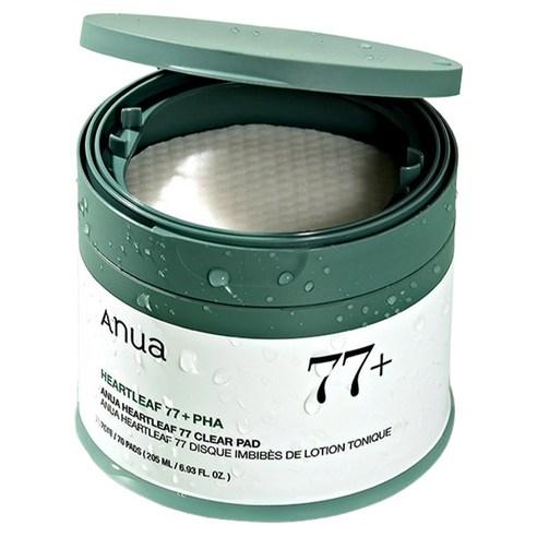 ANUA Heartleaf 77 Clear Pad Facial Toner Pads Set 70 Pads + 10 Pads