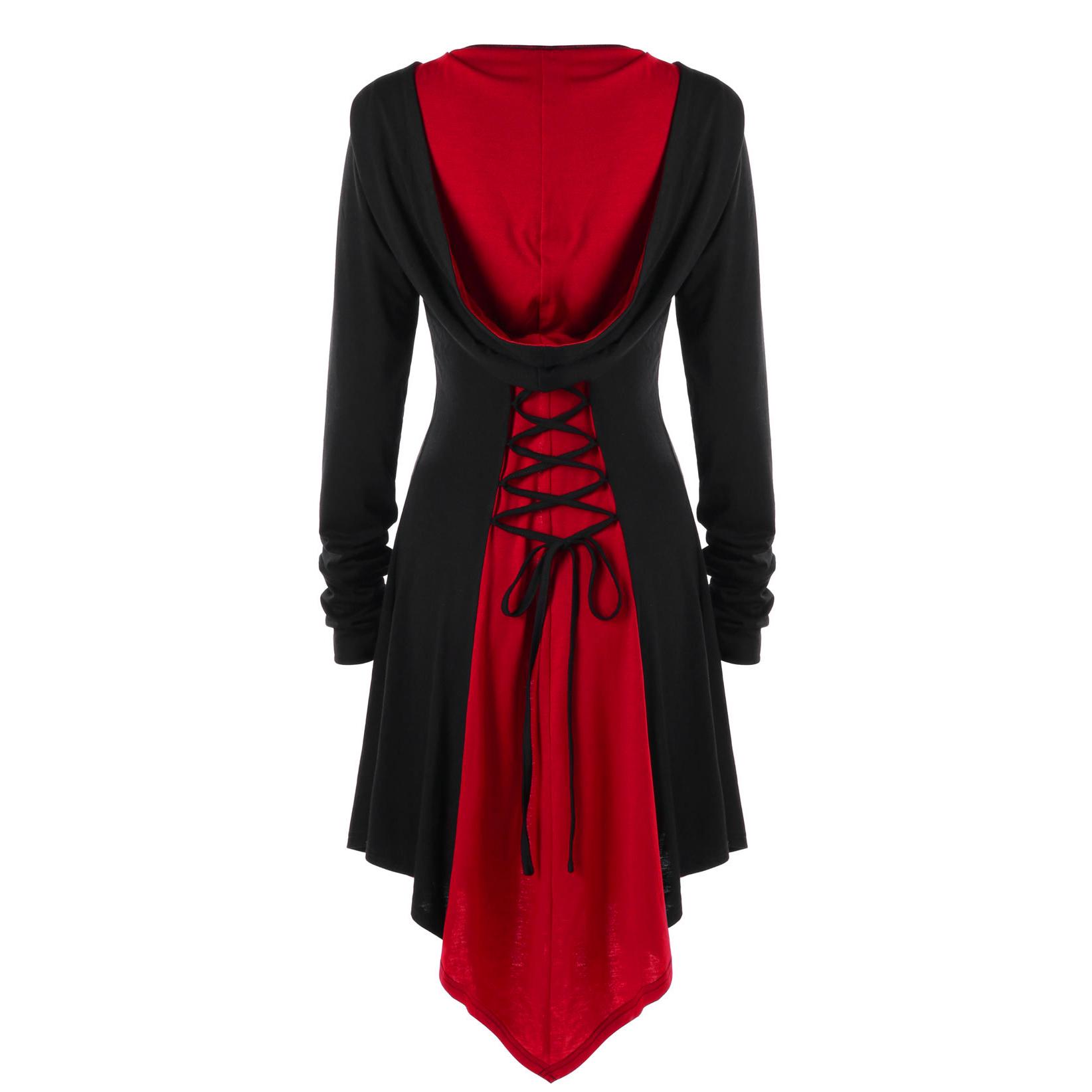 

Женское винтажное платье, женское средневековое платье, готическое платье длиной до пола, женское платье для косплея. XXXXL красный