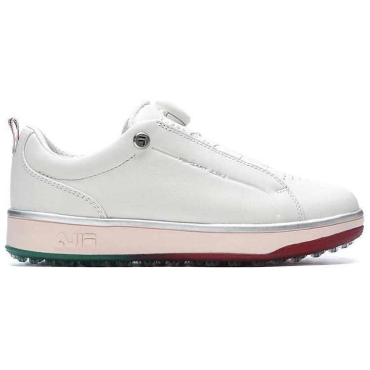 Fila GF 1911 Trainer Casual Comfortable Shock Absorbing Durable Low Top Golf Shoes Women Sneaker White Pink A12W311707FWM
