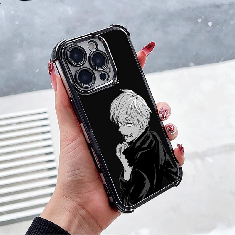 Anime Inumaki Toge JUJUSU Plating Phone Case For Xiaomi Poco X5 X6 X7 X8 Pro Max F8 Ultra F7 M8 M7 M5S Redmi 15C 15 14C 13C 13 X