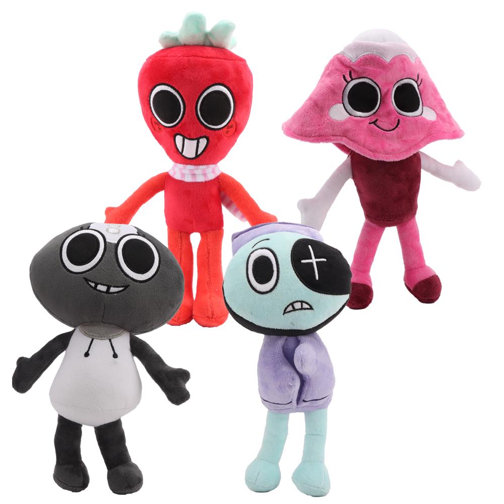 Cartoon Anime Exquisite Plush Toy  Doll Stuffed Toy Sprout Kid Xmas Gift Home Decor