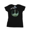 Star Wars Womens/Ladies Rogue One I´m One With The Force Alliance Emblem Green Cotton T-Shirt