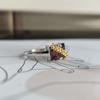 Серебряное кольцо с натуральным гранатом 4.135ct, вес изделия 3,56 гр (2195887)