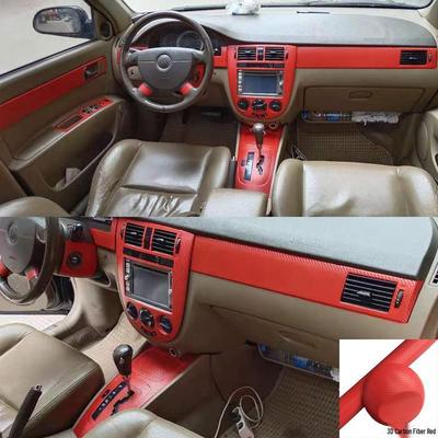 Buick Excelle 03-16 Carbon Fiber Interior Stickers for Console & Window Controls