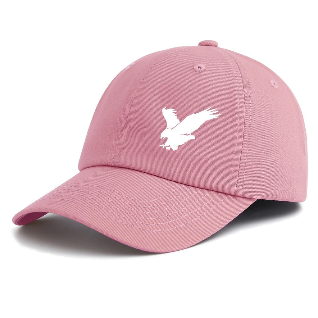 Pc EAGLE Print Baseball Cap for AdultsMinimalist Retro Style Casual Soft Adjustable Dad HatPerfect As Gift