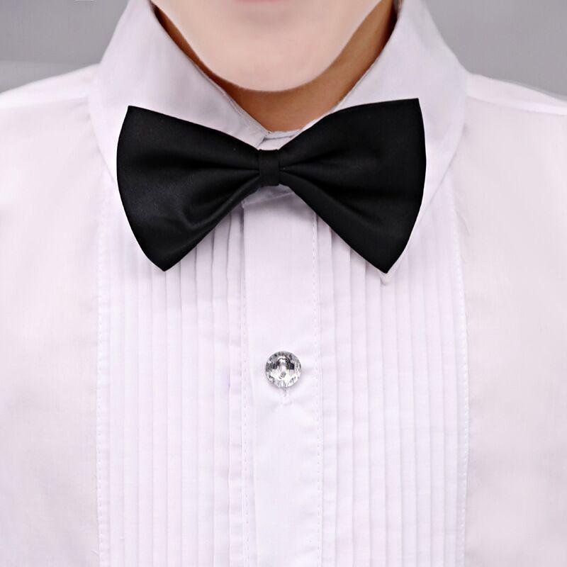 Buy Child Boy Tuxedo Shirt Solid Color 