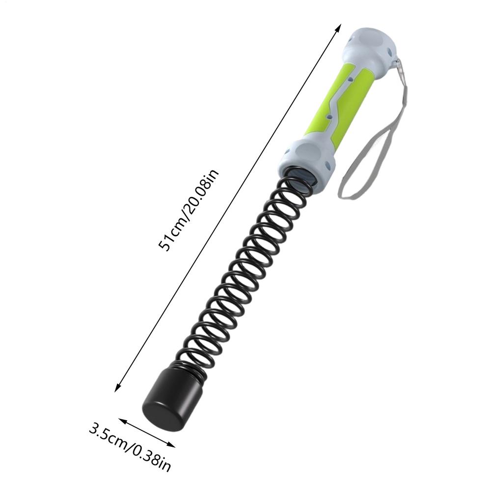 Cordless Battle Rope Weighted Fitness Trainer Workout Rope For Home Indoor Outdoor Gym Workout Exercise Men Women Adults зелёный