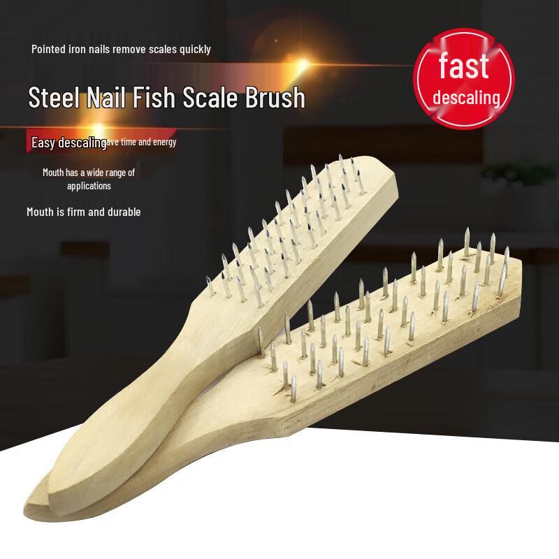 Multi-purpose Steel Nail Cleaning Brush