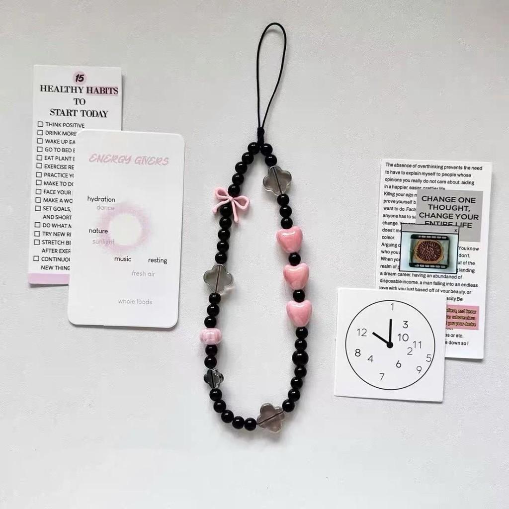Girls Heartbeat Pvc Cute Phone Lanyard With Handcrafted Design For Couples