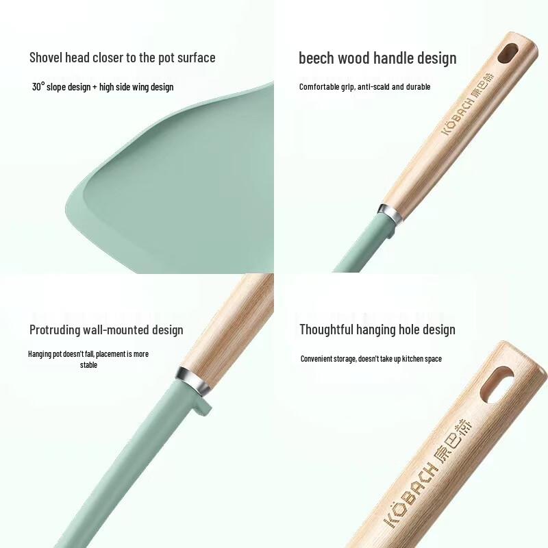 Kangbach Silicone Spatula and Spoon Set