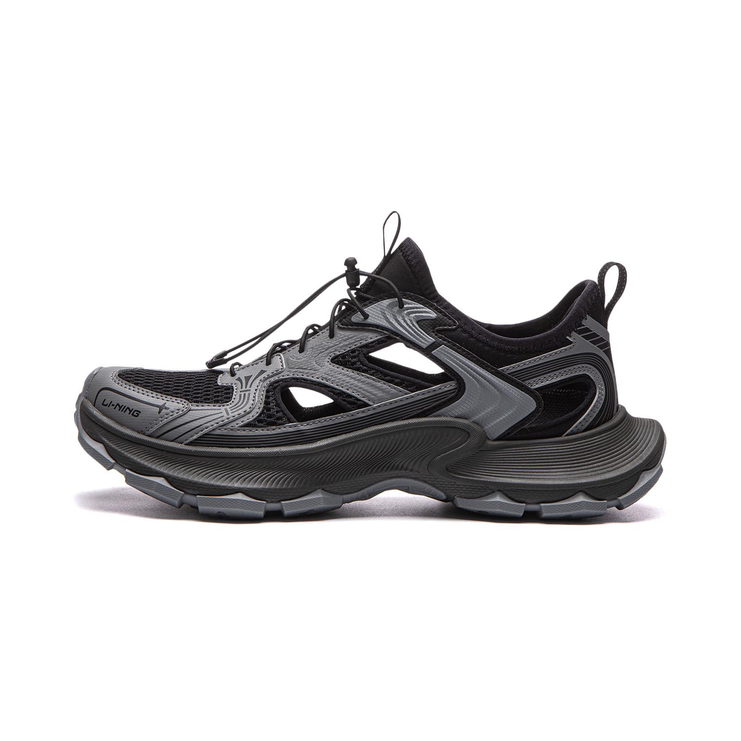 Li Ning Star Halo 2 River Trekking Shoes Men s Black Gray AGUW013-1 39