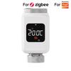 Smart Radiator Valve Actuator for Tuya and For ZigBee with Weekly Temperature Programming and Remote Access via Mobile App