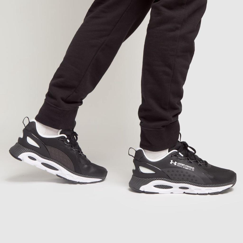 Under Armour HOVR Infinite Summit 2 Men Running Shoes Black White 3023633-001