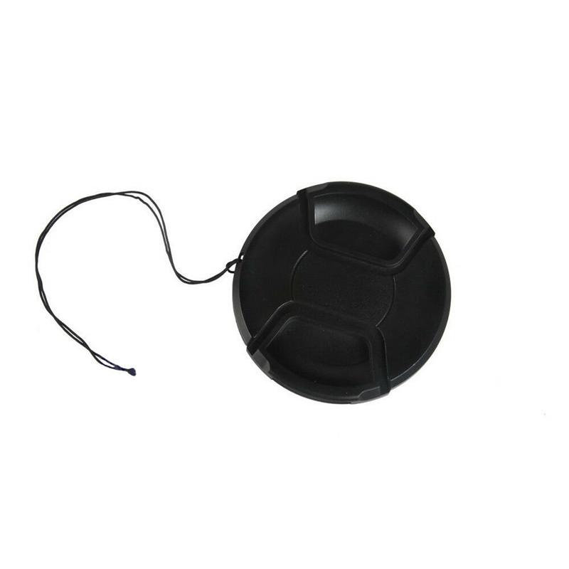 Cover Nikon Sony Front Lens Cap Center Pinch Snap On Practical