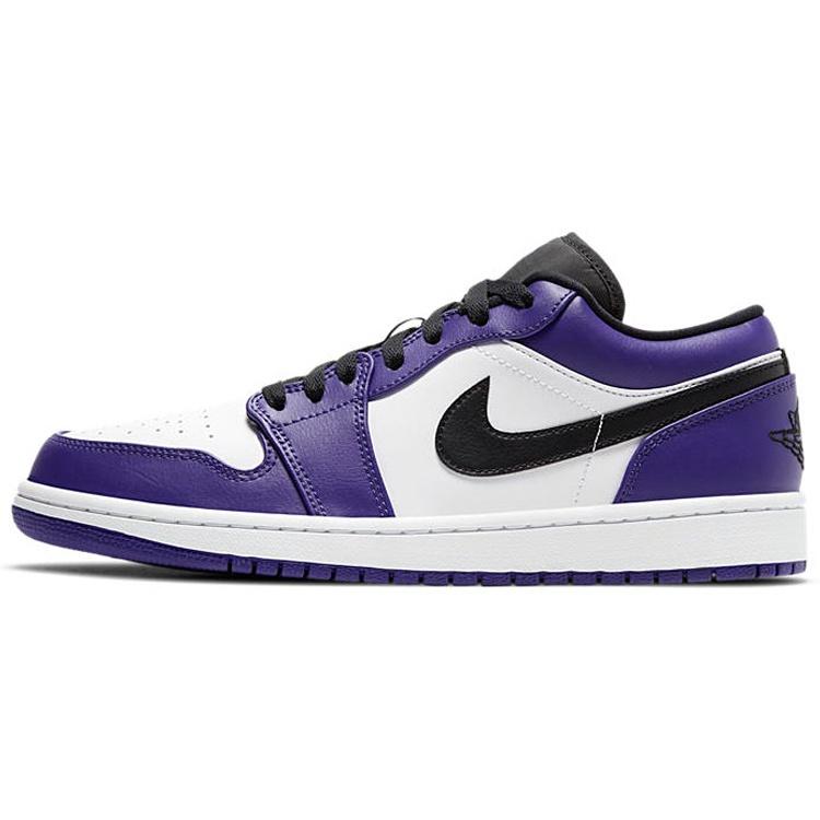 Air Jordan 1 Low Court Purple White Men s 553558-500 EU 44.5
