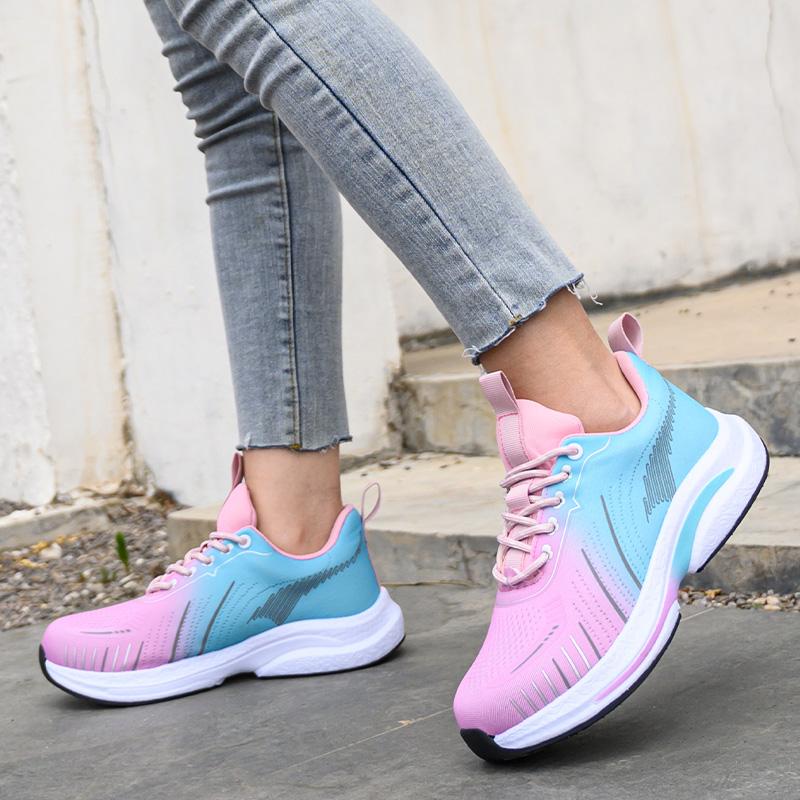 Fashion Women Safety Shoes For Work Boots Breathable Steel Toe Puncture Proof Sport Work Sneakers Anti-slip Security Boots