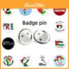 Bandera de Gaza Palestina Broche Pin Insignia Chapada en Estaño Accesorios para Ropa Souvenir