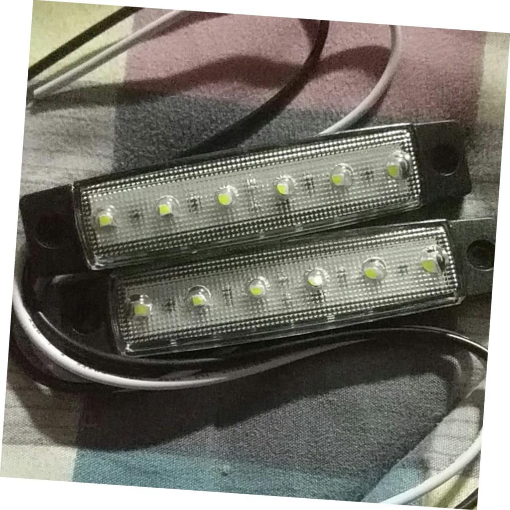 Milisten 6pcs 6 6led Boat Light On Pontoon Led Strip Light Waterproof Boat Navigation