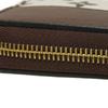 Used LV Circle Bordeaux Zip Around Monogram Wallet (12564, M67234, 7940) In White and Brown, Unisex from Japan AUTHENTIC