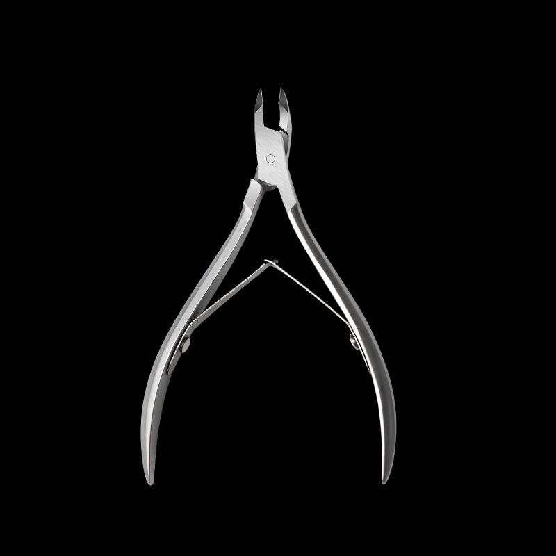 

Ножницы и кусачки для кутикулы из нержавеющей стали с двойной пружиной - Острый триммер для ногтей и средство для удаления заусенцев.