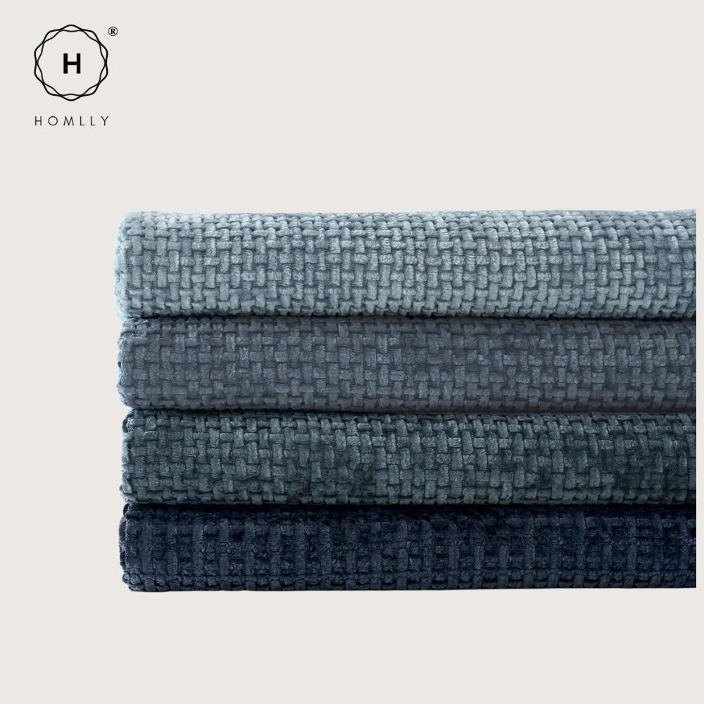 HOMLLY Sadii Teksturowana Poszewka na Poduszkę Dekoracyjną z Chenille (45 x 45 cm) X2SZT