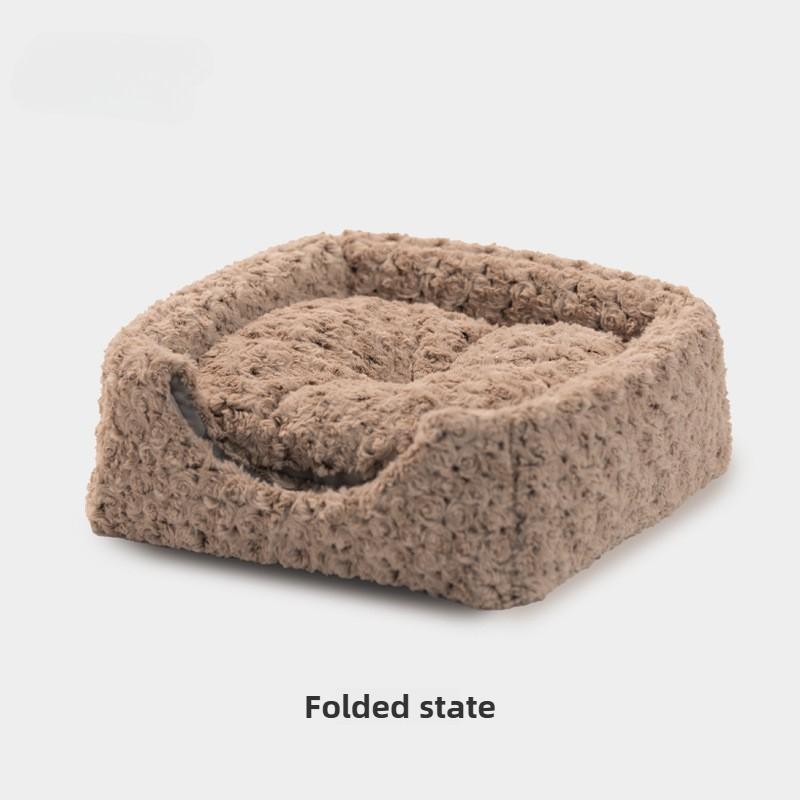 Pet House Cat Nest Warm in Winter Thickened Cat House Removable and Washable in Four Seasons Home Dog Nest Pet Products