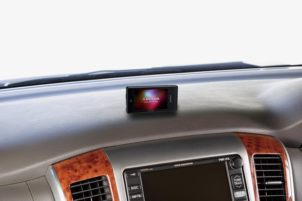 CELLSTAR ASSURA Radardetektor med Integrert GPS og LCD Laget i Japan AR-202GA 3,2-tommers Skjerm,