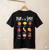Unisex Adult Casual Graphic Fruit of the Spirit Christian Cute Frui...