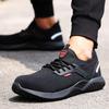 Work Sneakers Steel Toe Shoes Men Safety Shoes Puncture-proof Work Shoes Boots Fashion Indestructible Footwear Security