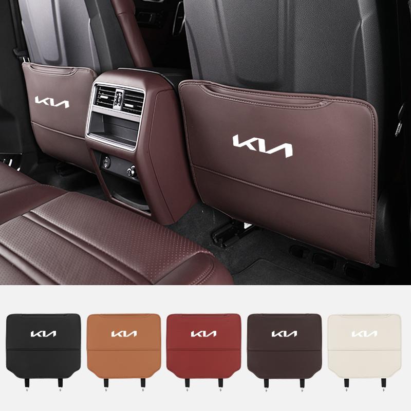 Tappetino Anti-Calcio per Sedile Auto Coprisedile in Pelle Protettivo Interni Per KIA Sportage Rio Ceed Niro Soul Stonic Picanto Proceed Sorento