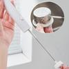 Sink Brush Cleaning Cup Brush with Retractable Long Handle Wall Hanging Crevice Sink Cleaning Scrub Brush Cleaning Accessories