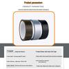 Black Anti-Static Grid Tape - Residue-Free for Electronic Packaging and Sealing.