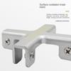 T-cross Glass Clip Reinforcement Corner Guard New Fixing Clip  Glass