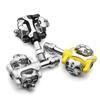 Pedale bicicletă wellgo W01 Bicicletă MTB Bicicletă de turism Pedale fără cleme Ax CR-MO 9/16" Rulment etanșat Aliaj de aluminiu cu cleme ultraușoare