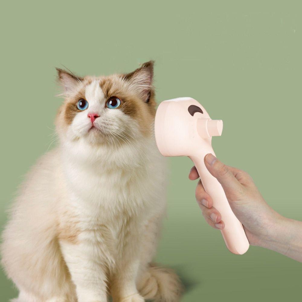 USB Charging Pet Hair Removal Comb Humidifying Pet Steam Brush  Professional Grooming