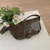 Niche Retro Underarm Bag, Single-shoulder Bag Versatile Small Square Bag Fashionable Crossbody Bag