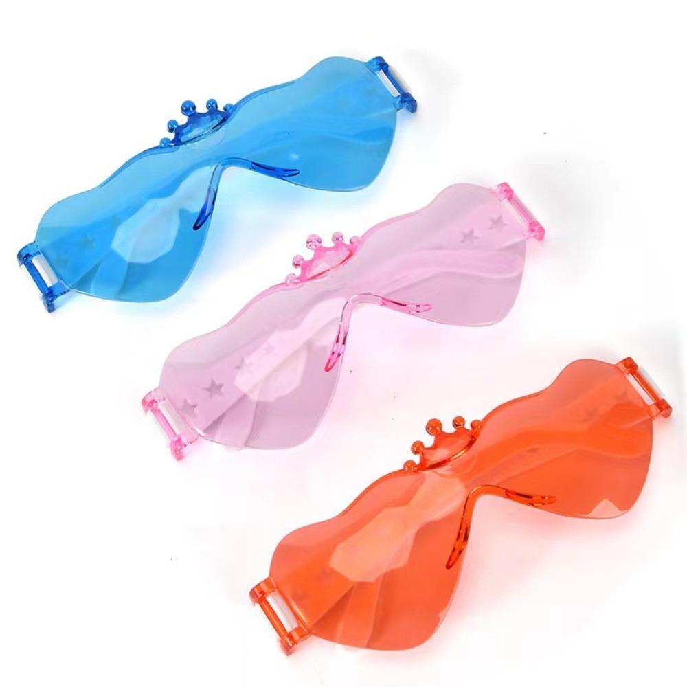 2pcs/set Multicolor Retro Cool Doll Glasses Mini Plastic Glasses for Doll  Dolls Accessories