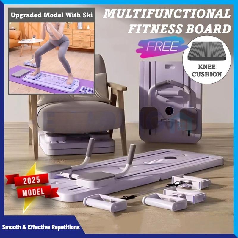 Automatický zpětný / Břišní posilovací válec Domácí posilovací nástroj pro celé tělo Multifunkční fitness deska