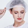 Non-Woven Disposable Chef & Doctor Cap - Dustproof, Sanitary Mesh for Kitchen & Catering Use
