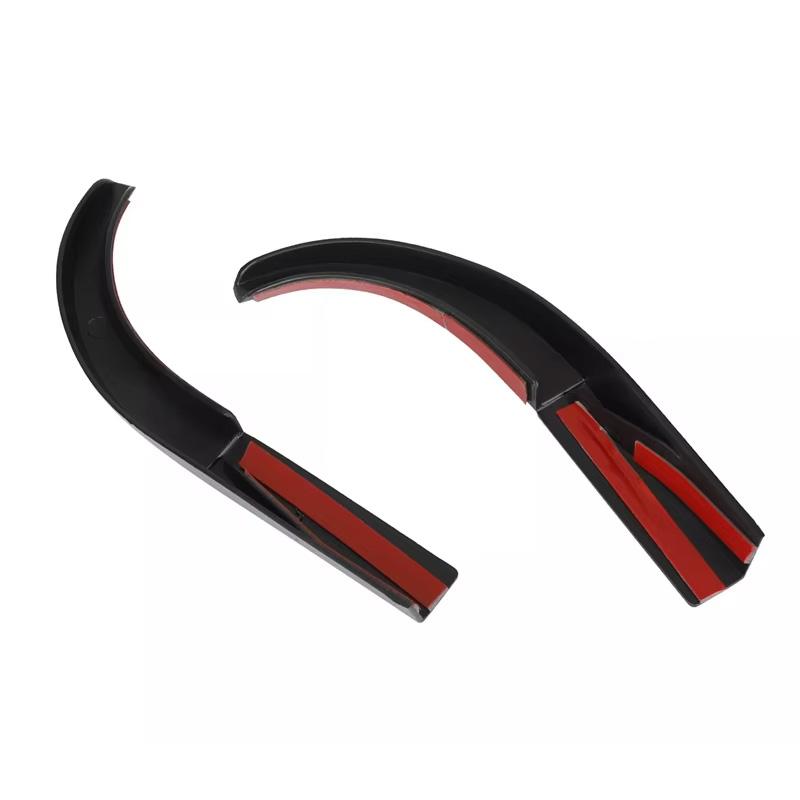 1Pair Car Rain Gutter Extensions Roof Water Guard Diversion Channel Slot For Wrangler JK 2007-2017 External Accessories 2PCS Black