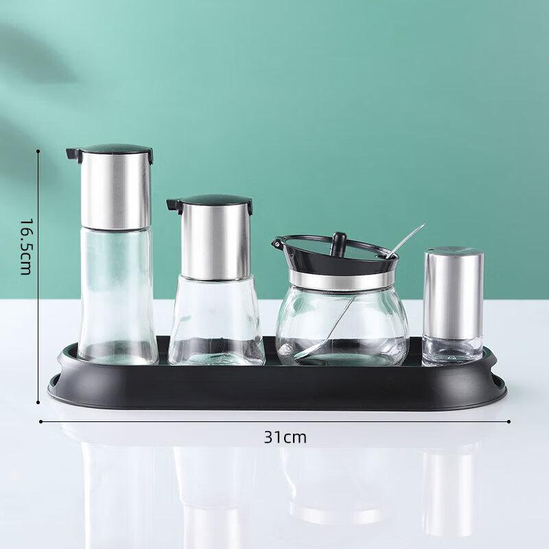 Huihuang Commercial 304 Stainless Steel Condiment Set
