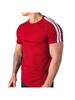 Red Gym Fitness 3D Printed T-shirt Men Running Sport Skinny Shirt Short Sleeve Tops Summer Male Bodybuilding Training Clothing